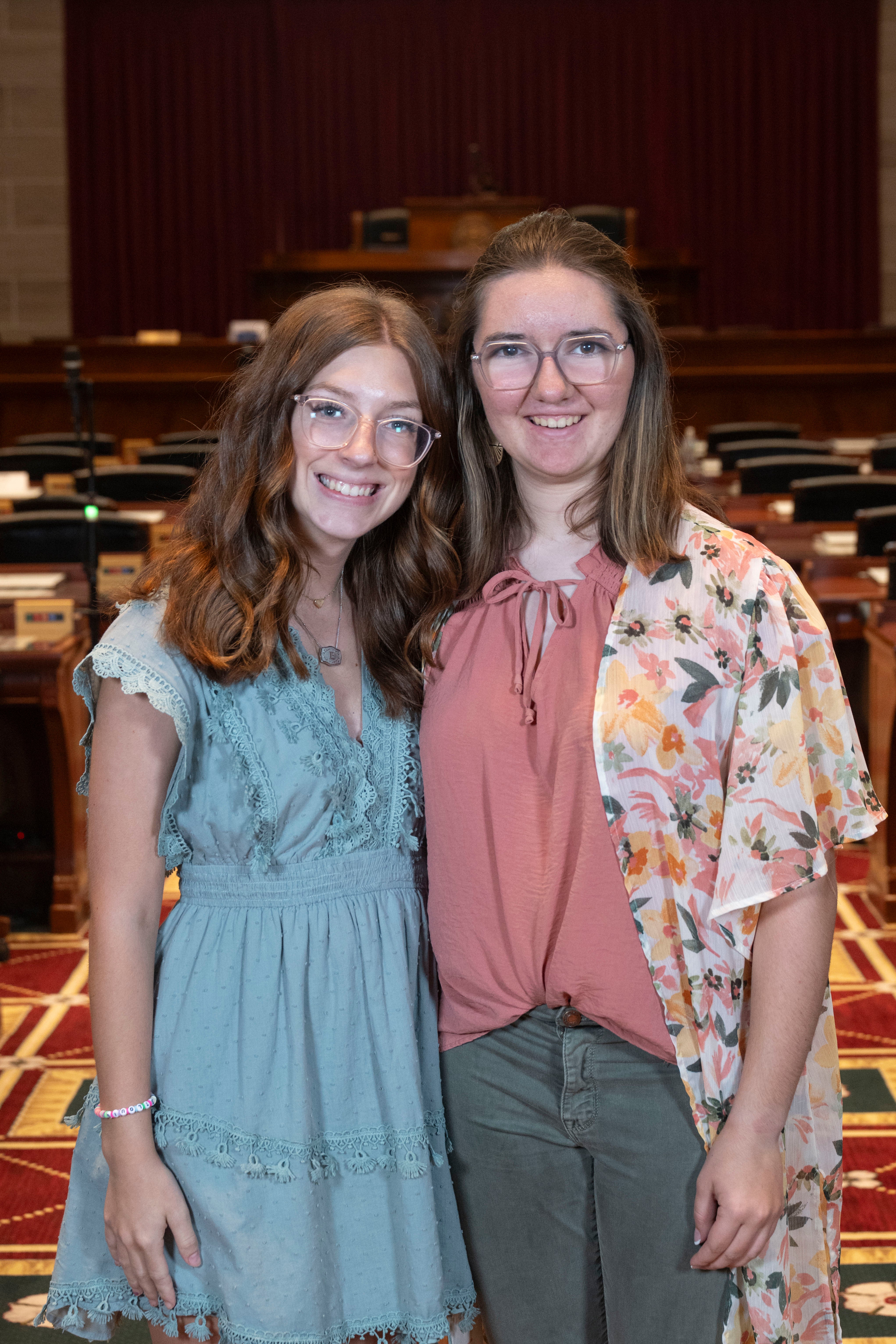 Congratulations to the 2025 C.Y.C.L.E. Delegates, Emily Oswalt and Addison White!